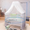 Baby Mosquito Net Baby Toddler Bed Crib Dome Canopy Netting