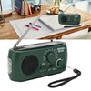 Hand Crank Radio Portable Practical LED Torch Outdoor Multi Band
