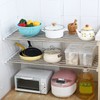 Expandable Closet Storage Rack 25‑40cm Adjustable 24cm Wide Stainless Steel