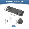 sourcing map Password Rotary Hasp Locks, Mechanical Cabinet Combination Latch
