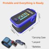Pulse Oximeter,OLED Display Oxygen Monitor Fingertip,Blood Oxygen Saturation Monitor(SpO2) with