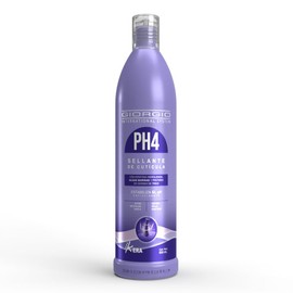 Giorgio International System PH4 Treatment Kera Mistreated hair | PH 4 Tratamiento Reparación Intensa Capilar Colombia (21.9oz – 650ml), Purple