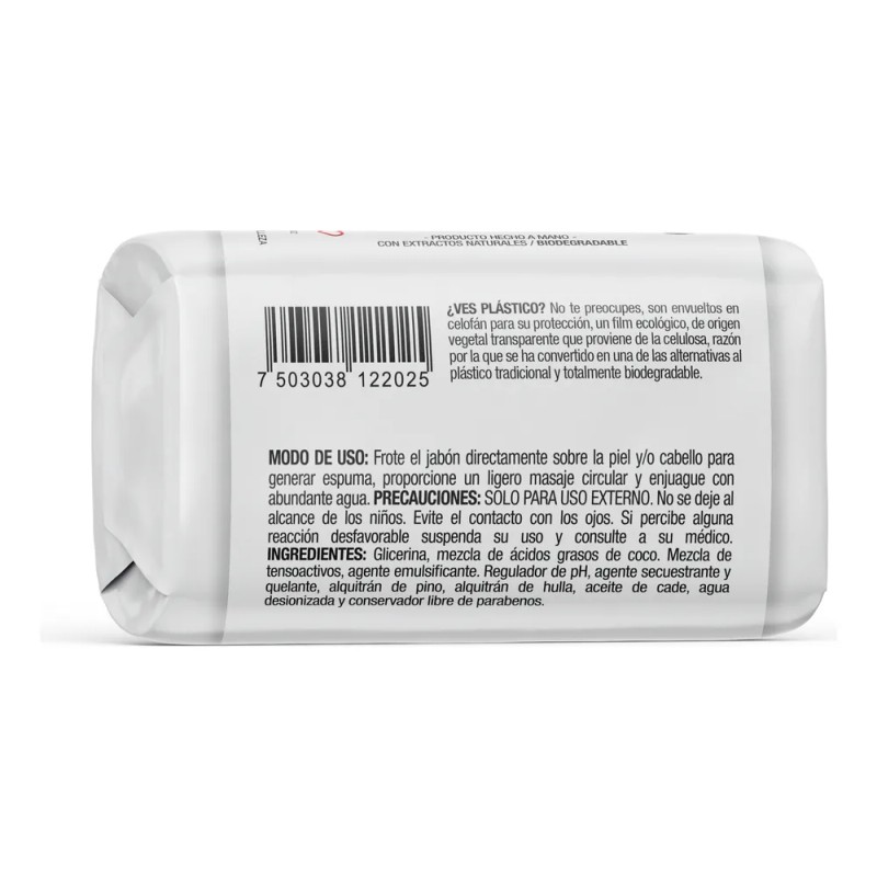 Kit 10 Pzs Jabón Vegetal Alquitrán Hulla Psioriasis 100g