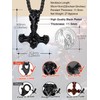 Mjolnir Pendant Necklace for Men, Viking Thor Hammer Jewelry Necklaces