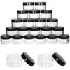 30 Pcs Empty Sample Pots 15g / 15ml Plastic Travel