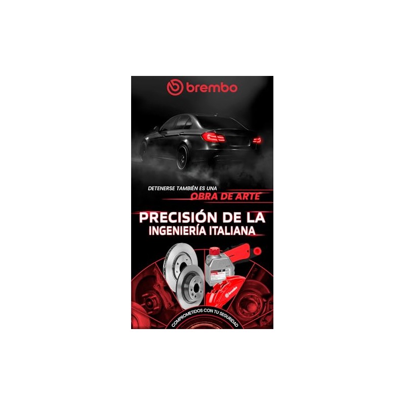 BREMBO Balatas Cerámicas Delanteras Compatible con NISSAN SENTRA de 2000