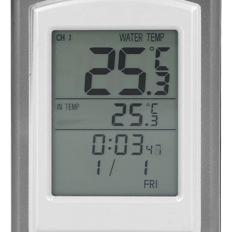 Wireless Swimming Pool Thermometer Solar Powered Floating Water Thermometer with
