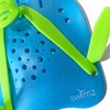 Swimz Excel Technical Hand Paddles - Blue / Lime (Medium)