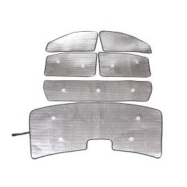 Xiaoerdian2020 For Toyota Tundra 2022+ Full Window Sun Shade Sun Protection Sun Shade Set 6PCS