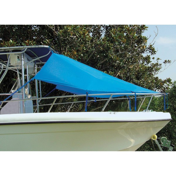 TAYLOR MADE PRODUCTS T-Top Bow Shade, Pacific Blue (7'L x 102" W)