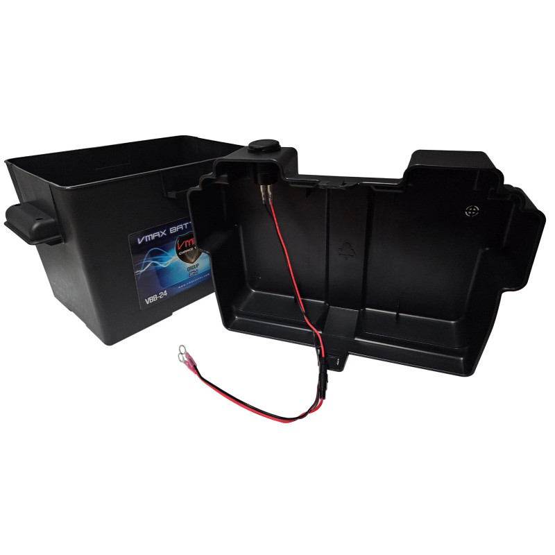 VMAX TANKS 12V Smart Battery Box GROUP 24 for Newport