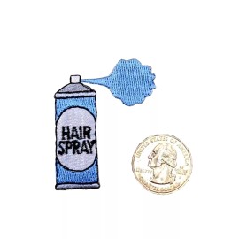 Unbranded #4169A Hair Spray Embroidery Iron On Appliqué Patch