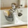 Kinteshun Kitchen Sink Caddy Sponge Holder Hang Basket for Scrubber