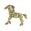 Milageto Brass Horse Ornament Horse Sculpture Desktop Ornament Tabletop Centerpieces