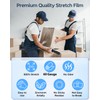 FugaCity Stretch Wrap Film-15 Inch 1000 ft 60 Gauge Shrink
