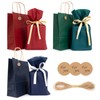 (Bi-Color, Useful in Various Occasions) Wrapping Paper Bag, Present, Gift