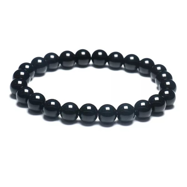 Womens Natural Stone Elastic Bracelet Crystal Beaded Band Charm Jewellery
