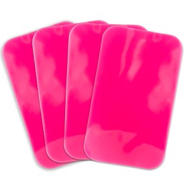 Curacoro Silicone Eyelash Pads for Lash Extension, Silicone False Eyelash Holder Pads, False Eyelash Stand Tray Holder for Silicone False Lashes Holder Pads Reusable Eyelash Extension (Pack of 4)