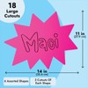 Stockroom Plus Neon Poster Board Shapes - 11 x 14