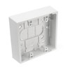 Leviton 42777-2WB Surface Mount Backbox, Dual Gang, White, Box Depth