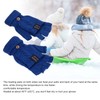 1 Pair USB Heated Gloves Electric Heating Thermal Knitting Gloves