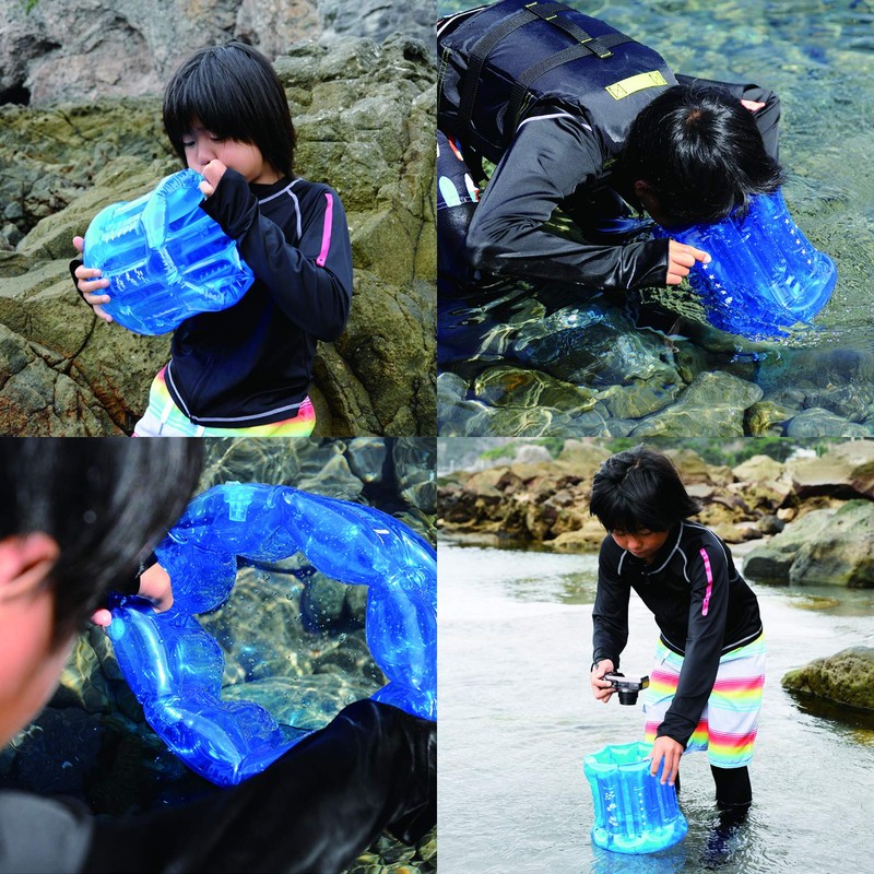 Leaf Tourer Inflatable Peep Glasses RA-0502 Blue