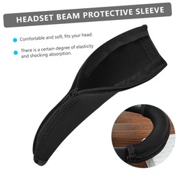 KONTONTY Neoprene Headphone Headband Cover Compatible Qcii Soft Sponge Padding Protector for Enhanced Comfort and Fit Design