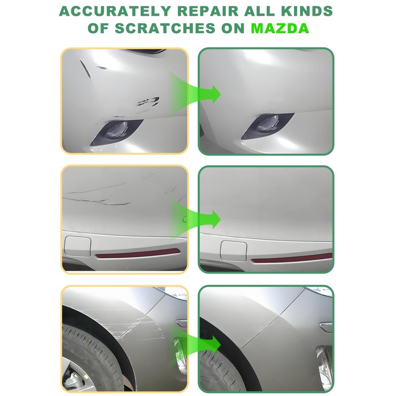 47C Polymetal Gray Metallic Touch Up Paint for Mazda, Color
