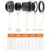 Meccion M32 Cable Gland 5 Pack IP68 Waterproof Nylon Cable