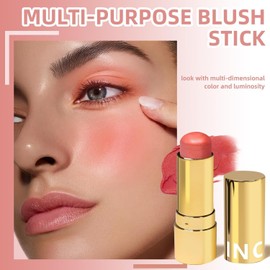 blush Rubor En Crema Para Mejillas, Rubor En Barra Con Acabado Perlado Natural, Tinte Para Labios Y Mejillas, Colorete En Crema, Resaltador De Contorno (2#)