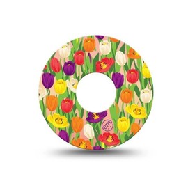 ExpressionMed CGM Tape - WATERPROOF TULIPS LIBRE 3 PERFECT FIT PATCH