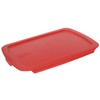 Pyrex C-233 3qt EASY GRAB Rectangular Red Lid - Made
