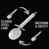 Siva Naturals Dual Tone Pizza Cutter | Premium Stainless Steel