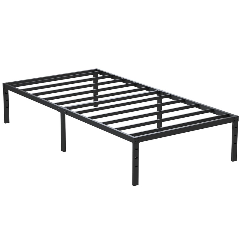 Maenizi Twin XL Bed Frames No Box Spring Needed, 14