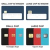 Uno Reverse Draw +4 Holographic Credit Card Decal - Type: