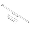 Spoon,Telescopic Spoon,Extendable Spoon,62cm Long Stainless Steel Telescopic Spoon Extendable for