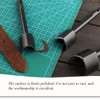 Diudus 3 Sizes Leather Corner Punch 0.98/1.18/1.57 Inch V-Shaped Leather