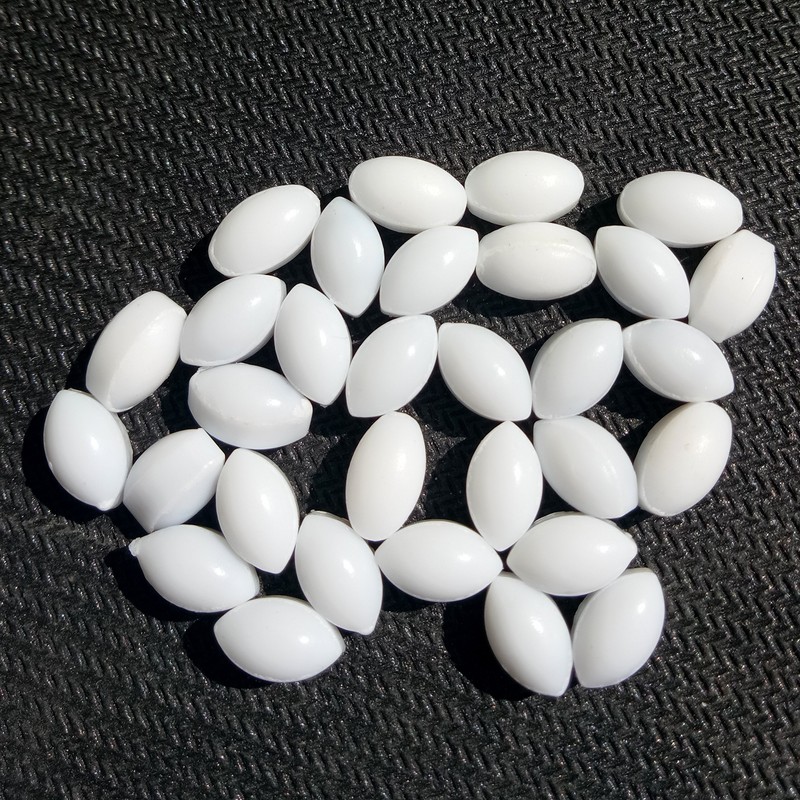 Varillas magnéticas para agitar mezclador PTFE (6 x 10 mm,