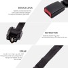 MaXpeedingrods Universal Adjustable Retractable Car Seat Belt 3 Point Safety