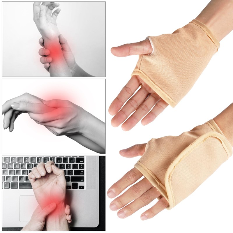 2pcs Castor Oil Packs Organic Cotton for Hands, Reusable Hand