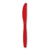 Creative Converting 10573 Red Plastic Knives, 24 pcs