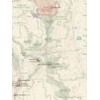 58 Colorado 14ers Checklist Map 18x24 Poster (Tan)