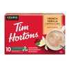 Tim Hortons French Vanilla Cappuccino Flavoured Coffee, Single Serve Keurig