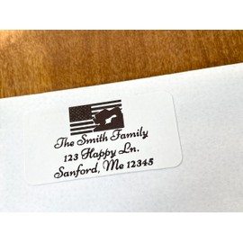 Return Address Labels, Address Stickers, Custom Stickers, Several Designs, 2x1 inch labels, Several Font Choices