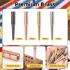 24PCS Cribbage Pegs, Crib Pegs Cribbage Board, Versatile Brass Tapered