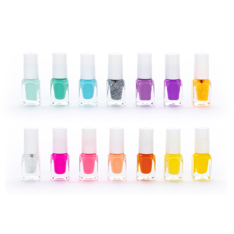 Tri-Coastal Design - Set of 14 Nail Enamel for Kids,