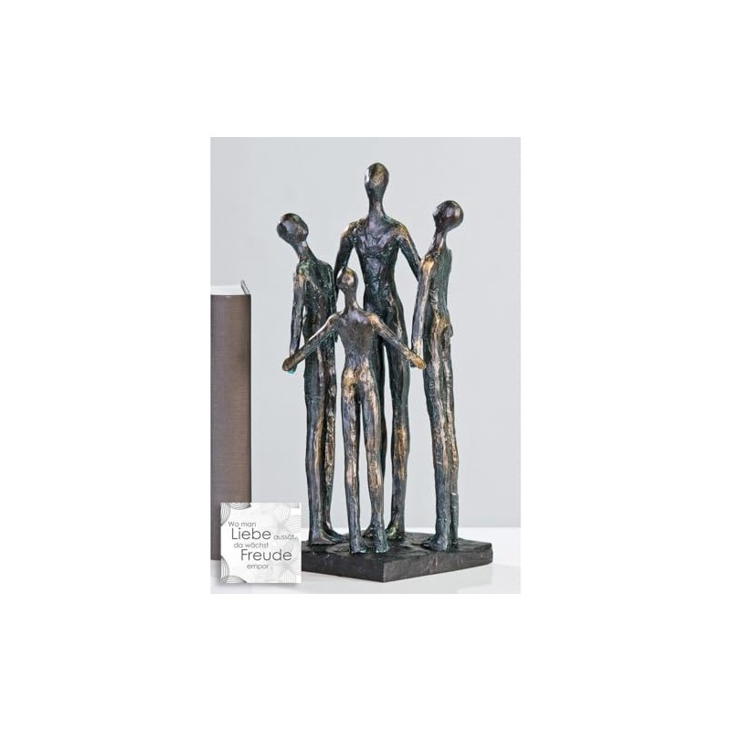 Casablanca Decorative Figure Group - Group - Family - Brown