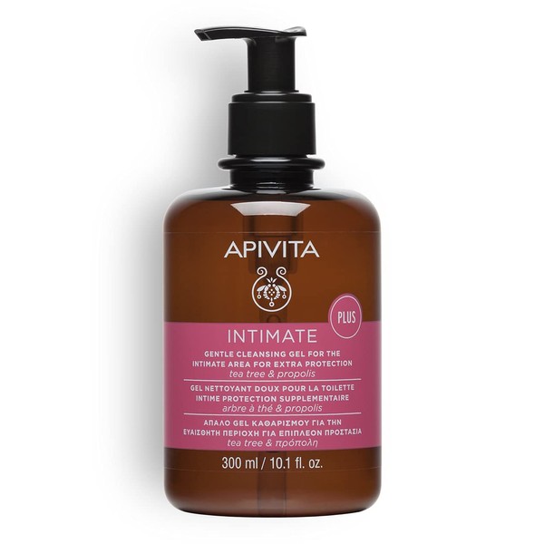 APIVITA Intimate Plus Gentle Cleansing Gel with Tea Tree & Propolis, 300 ml