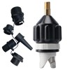 WOUMON SUP Pump Adapters,Air Valve Converter,Multifunction Air Valve Attachment for