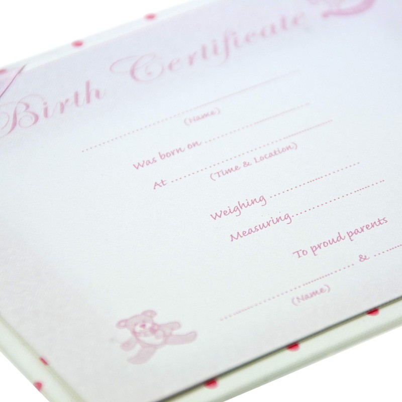 Mousehouse Gifts - Baby Girl Footprint Keepsake Kit, Clay Casting